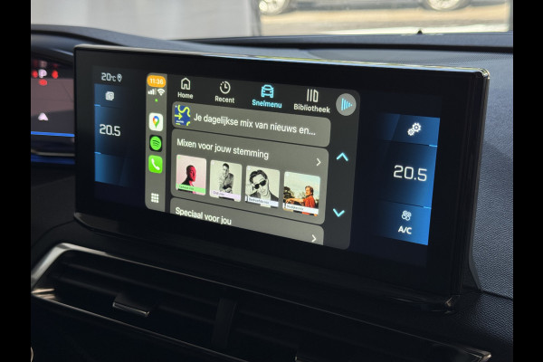 Peugeot 5008 1.2 130PK ALLURE PACK 7PERS NAVI CAMERA ZWARTE HEMEL LED LMV 7P 7 Persoons