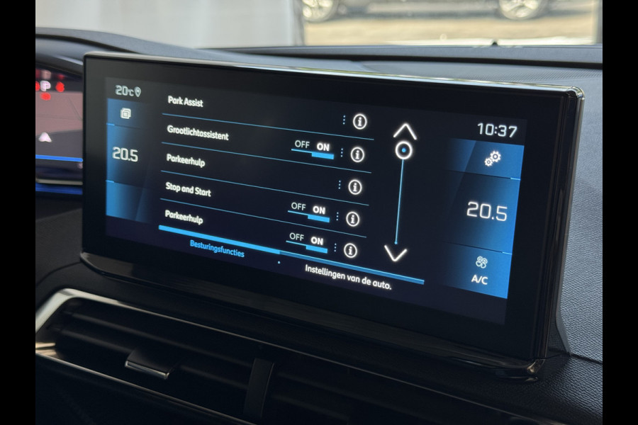 Peugeot 5008 1.2 130PK ALLURE PACK 7PERS NAVI CAMERA ZWARTE HEMEL LED LMV 7P 7 Persoons