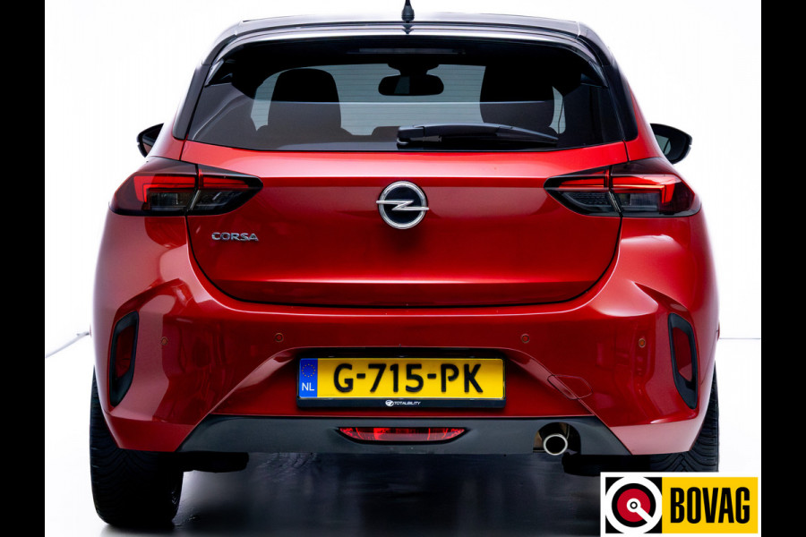 Opel Corsa 1.2 GS Line | Panoramadak | Stoel- & Stuurverwarming | Climate-control | Navigatie, Apple carplay, Android auto, Led, All season banden
