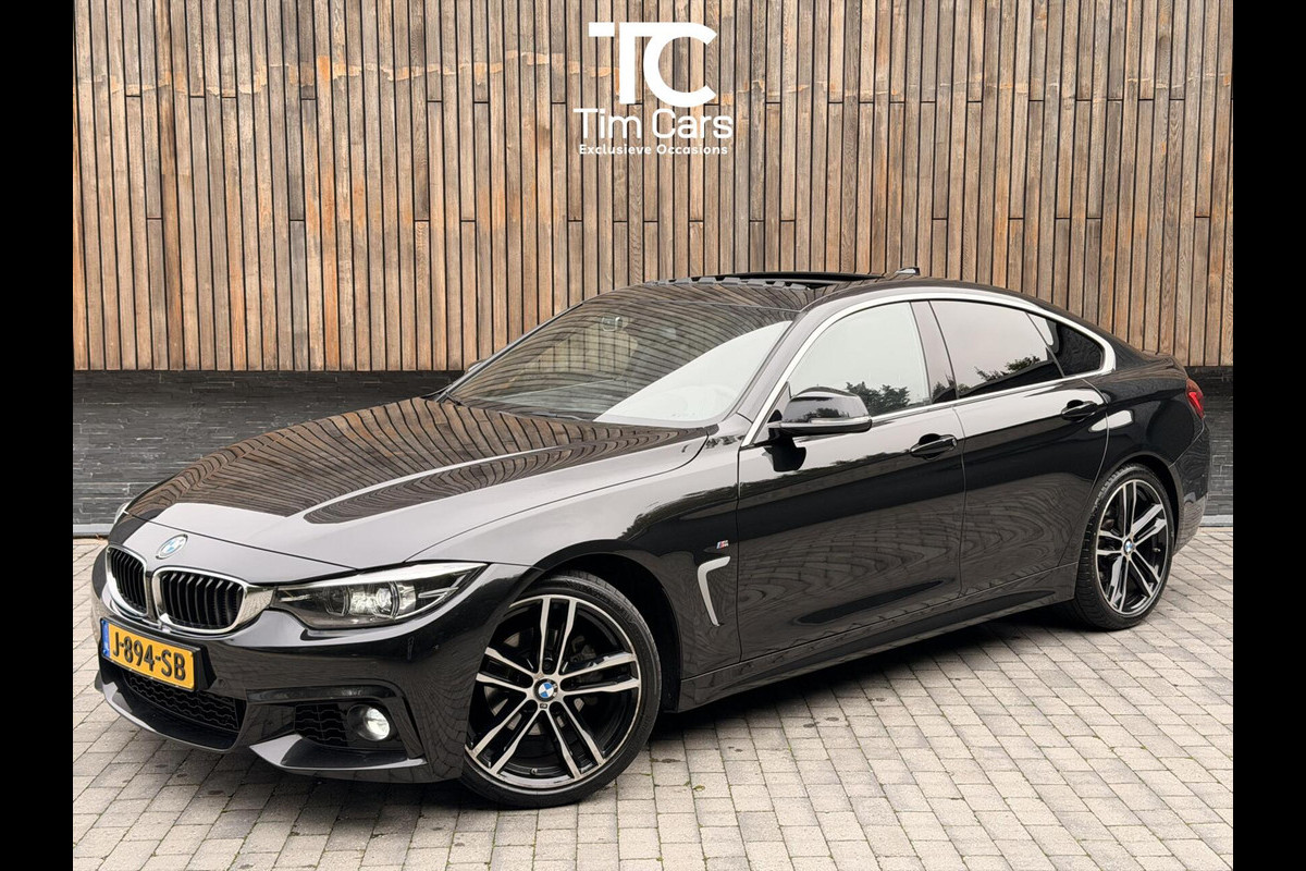 BMW 4 Serie Gran Coupé 418i M Sport Àutomaat | Open dak | LED verlichting | Lederen bekleding | Stoelverwarming | Trekhaak afneembaar | Appl