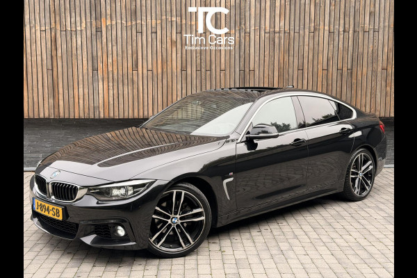 BMW 4 Serie Gran Coupé 418i M Sport Àutomaat | Open dak | LED verlichting | Lederen bekleding | Stoelverwarming | Trekhaak afneembaar | Appl