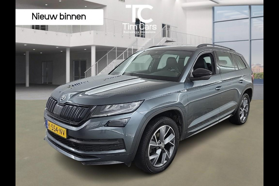Škoda Kodiaq 1.5 TSI Sportline Automaat | Panoramadak | Trekhaak | LED verlichting | Elektrisch bedienbare achterklep | Panoramadak | Voorsto