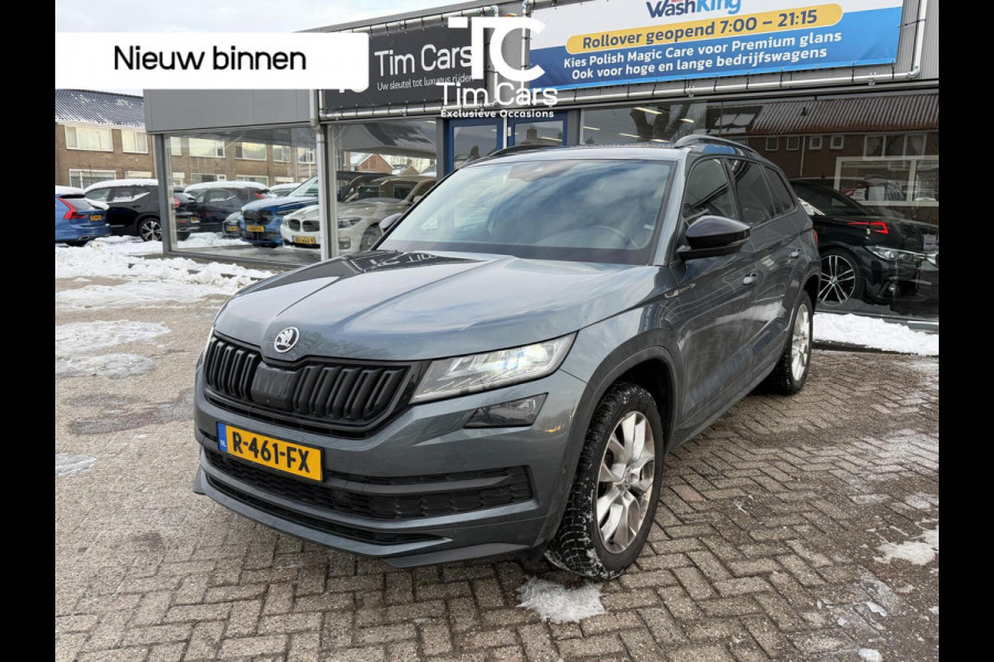 Škoda Kodiaq 1.5 TSI 4x4 Sportline Automaat | Trekhaak uitklapbaar | Grootscherm navigatiesysteem | LED verlichting | Canton HiFi | Sfeerverl