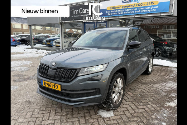 Škoda Kodiaq 1.5 TSI 4x4 Sportline Automaat | Trekhaak uitklapbaar | Grootscherm navigatiesysteem | LED verlichting | Canton HiFi | Sfeerverl