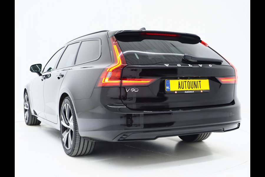 Volvo V90 2.0 T6 Plug-in hybrid AWD Plus Dark Long Range | Pilot Assist | Leder | Harman/Kardon | Trekhaak | Camera | BLIS | Keyless | Carplay