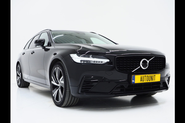 Volvo V90 2.0 T6 Plug-in hybrid AWD Plus Dark Long Range | Pilot Assist | Leder | Harman/Kardon | Trekhaak | Camera | BLIS | Keyless | Carplay