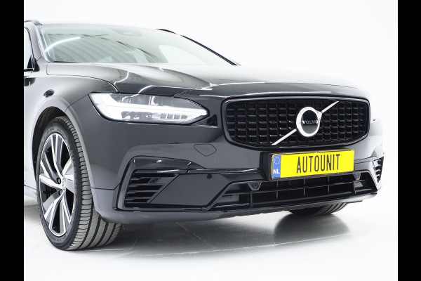 Volvo V90 2.0 T6 Plug-in hybrid AWD Plus Dark Long Range | Pilot Assist | Leder | Harman/Kardon | Trekhaak | Camera | BLIS | Keyless | Carplay