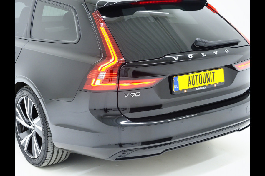 Volvo V90 2.0 T6 Plug-in hybrid AWD Plus Dark Long Range | Pilot Assist | Leder | Harman/Kardon | Trekhaak | Camera | BLIS | Keyless | Carplay
