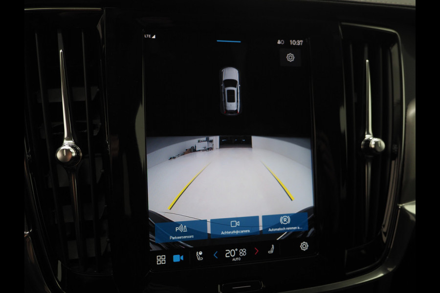 Volvo V90 2.0 T6 Plug-in hybrid AWD Plus Dark Long Range | Pilot Assist | Leder | Harman/Kardon | Trekhaak | Camera | BLIS | Keyless | Carplay