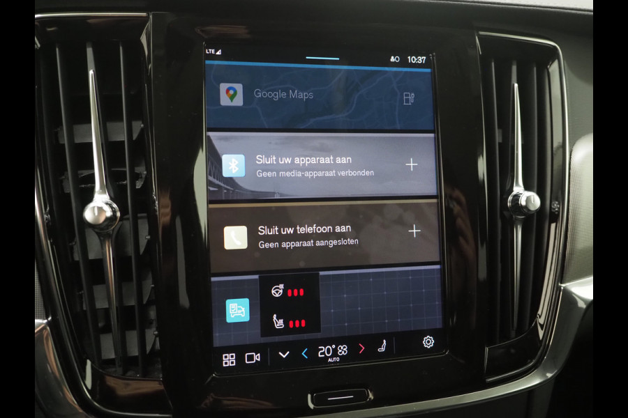 Volvo V90 2.0 T6 Plug-in hybrid AWD Plus Dark Long Range | Pilot Assist | Leder | Harman/Kardon | Trekhaak | Camera | BLIS | Keyless | Carplay