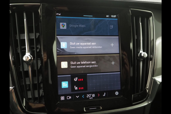 Volvo V90 2.0 T6 Plug-in hybrid AWD Plus Dark Long Range | Pilot Assist | Leder | Harman/Kardon | Trekhaak | Camera | BLIS | Keyless | Carplay