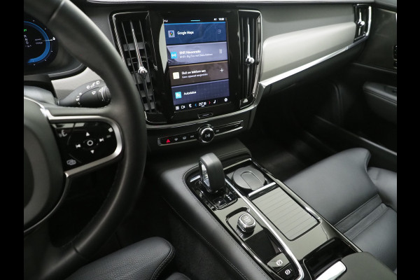 Volvo V90 2.0 T6 Plug-in hybrid AWD Plus Dark Long Range | Pilot Assist | Leder | Harman/Kardon | Trekhaak | Camera | BLIS | Keyless | Carplay