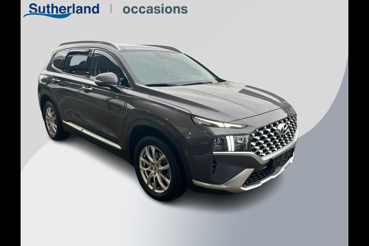 Hyundai Santa Fe 1.6 T-GDI PHEV Premium Plus Sky | Panoramadak | Trekhaak | 2 bandensets | Comfortstoelen voorin (inclusief ventilatie / stoelverwarming) | Bestuurdersstoel Met Geheugen | Adaptive cruise control | Camera