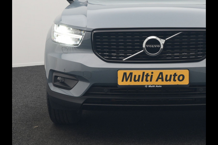 Volvo XC40 T5 Recharge R-Design Plug In Hybrid 262pk Dealer O.H. PHEV | Trekhaak Af Fabriek | Camera | Alcantara Sportstoelen Memory & Verwarmd | Stuur Verwarmd | Apple Carplay | Keyless | Virtual | Cruise Control | Navigatie | DAB |