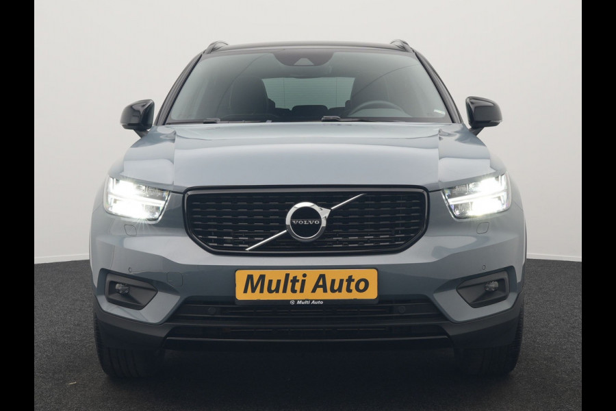 Volvo XC40 T5 Recharge R-Design Plug In Hybrid 262pk Dealer O.H. PHEV | Trekhaak Af Fabriek | Camera | Alcantara Sportstoelen Memory & Verwarmd | Stuur Verwarmd | Apple Carplay | Keyless | Virtual | Cruise Control | Navigatie | DAB |