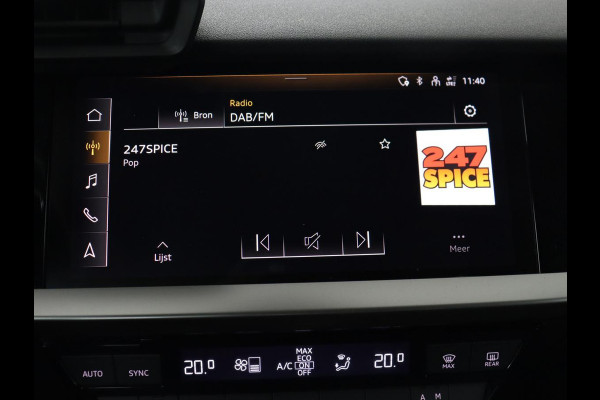 Audi A3 30 TFSI Pro Line | Carplay | Full LED | Climate control | Cruise control | Audi Sound | Bluetooth | Parkeerhulp