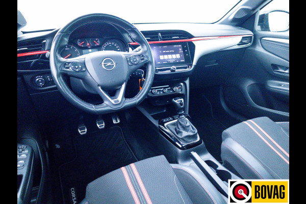 Opel Corsa 1.2 GS Line | Panoramadak | Stoel- & Stuurverwarming | Climate-control | Navigatie, Apple carplay, Android auto, Led, All season banden