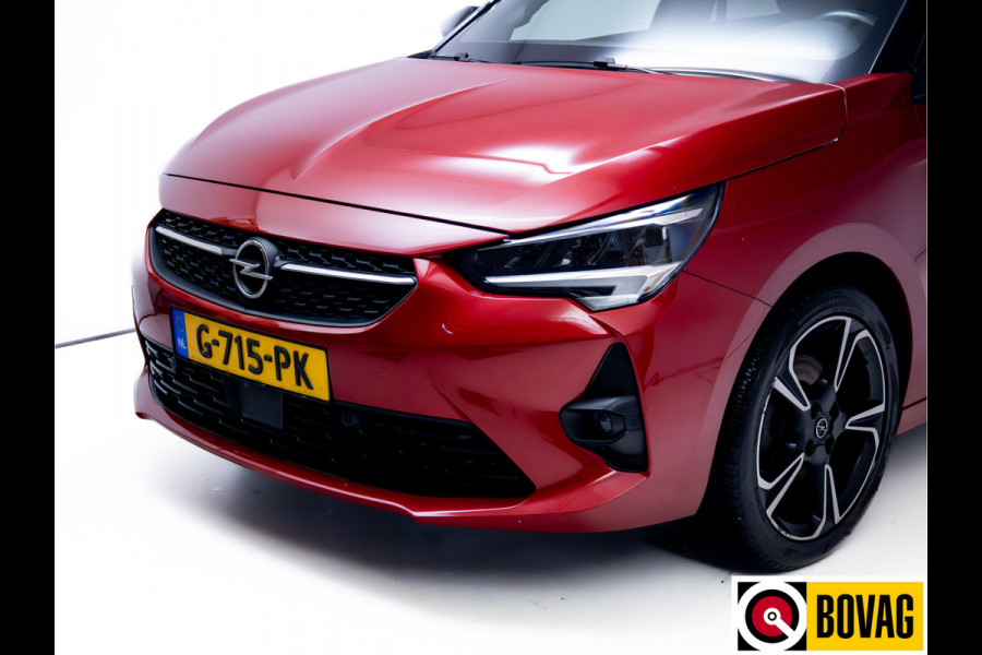 Opel Corsa 1.2 GS Line | Panoramadak | Stoel- & Stuurverwarming | Climate-control | Navigatie, Apple carplay, Android auto, Led, All season banden