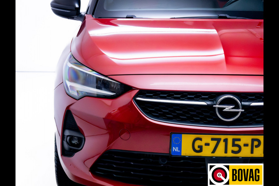 Opel Corsa 1.2 GS Line | Panoramadak | Stoel- & Stuurverwarming | Climate-control | Navigatie, Apple carplay, Android auto, Led, All season banden