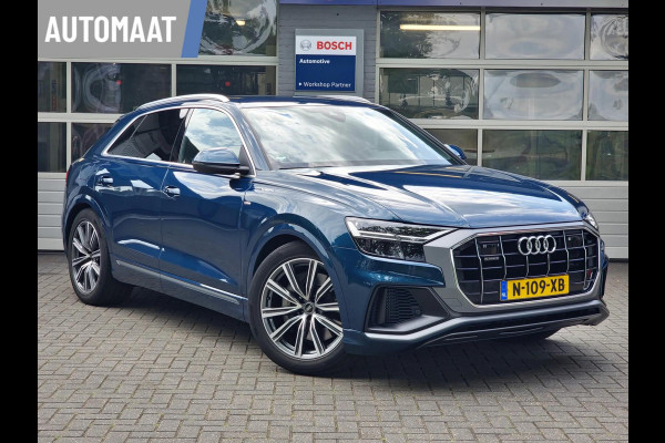Audi Q8 55 TFSI e quattro 422PK S-Line | SOH 91% | Luchtvering |irtual | Sfeer | Leer |