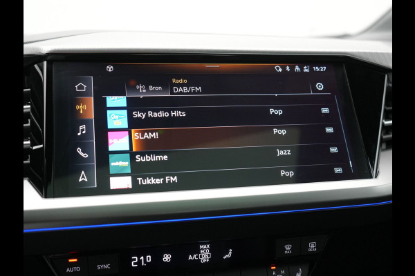 Audi Q4 e-tron 50 quattro S-Line 77 kWh 299pk Dealer O.H. Incl. BTW | Panodak | SOH 93,2% | Lederen Sportstoelen Verwarmd | 20"L.M  | Navigatie | Cruise Control | Virtual | DAB | Taifungrau Metallic |