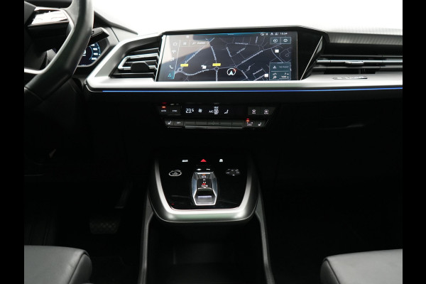 Audi Q4 e-tron 50 quattro S-Line 77 kWh 299pk Dealer O.H. Incl. BTW | Panodak | SOH 93,2% | Lederen Sportstoelen Verwarmd | 20"L.M  | Navigatie | Cruise Control | Virtual | DAB | Taifungrau Metallic |