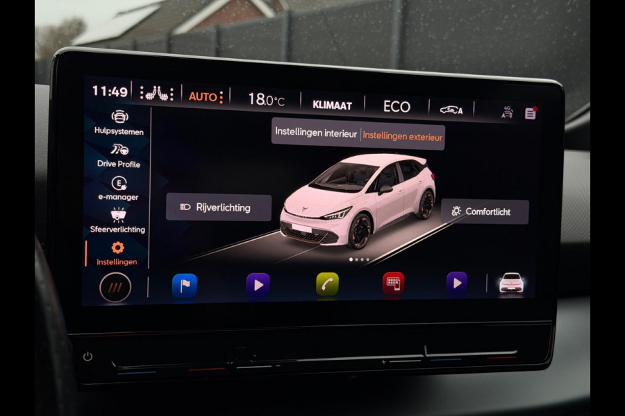 CUPRA Born Performance 82 kWh HuD Camera 231pk