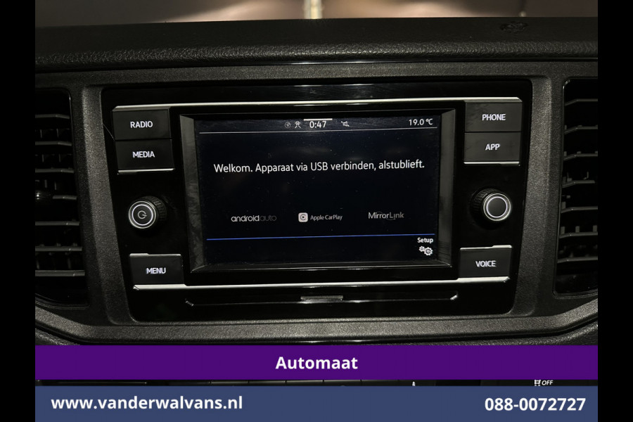 Volkswagen Crafter 2.0 TDI 140pk Automaat L4H3 L3H2 Euro6 Airco | Camera | Apple Carplay Android Auto, Chauffeursstoel, Stoelverwarming, 3000kg Trekhaak