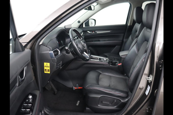 Mazda CX-5 2.0 SkyActiv-G 165 Sportive | Leder/Alcantara | Trekhaak | Head-Up | Adaptive cruise | 360 Camera | Stoel & stuurverwarming | Navigatie | Full LED | Keyless | Carplay | 19'' lichtmetalen velgen