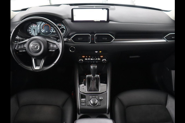 Mazda CX-5 2.0 SkyActiv-G 165 Sportive | Leder/Alcantara | Trekhaak | Head-Up | Adaptive cruise | 360 Camera | Stoel & stuurverwarming | Navigatie | Full LED | Keyless | Carplay | 19'' lichtmetalen velgen