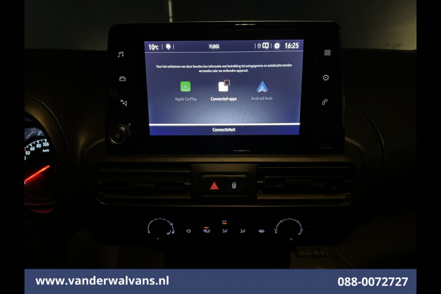 Opel Combo 1.5D 102pk L1H1 Euro6 Airco | Camera | Navigatie | Apple Carplay | Cruisecontrol Android Auto, Parkeersensoren, 1500kg trekvermogen