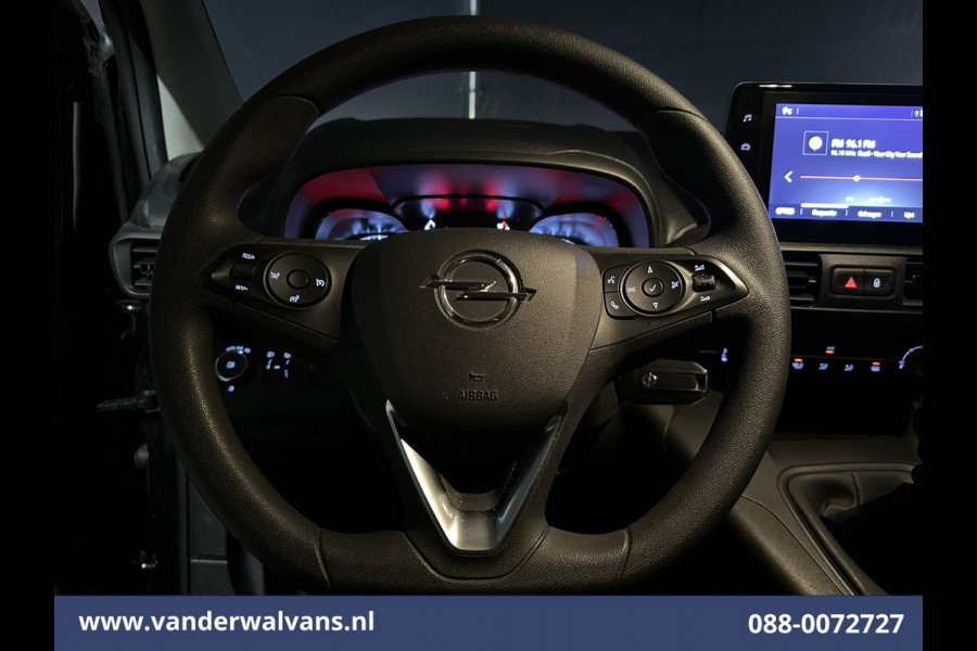Opel Combo 1.5D 102pk L1H1 Euro6 Airco | Camera | Navigatie | Apple Carplay | Cruisecontrol Android Auto, Parkeersensoren, 1500kg trekvermogen