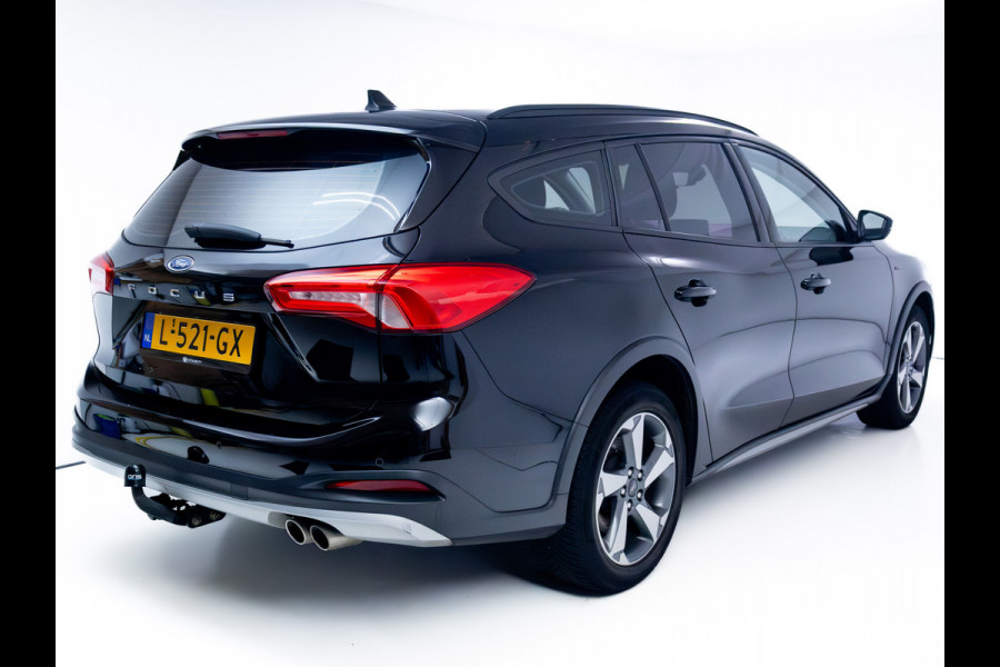 Ford FOCUS Wagon 1.0 EcoBoost Hybrid Active Buss. | Trekhaak | Stoel-, Stuur- & voorruitverw. | Cruise | All season banden, Navigatie, Parkeersensoren voor en achter