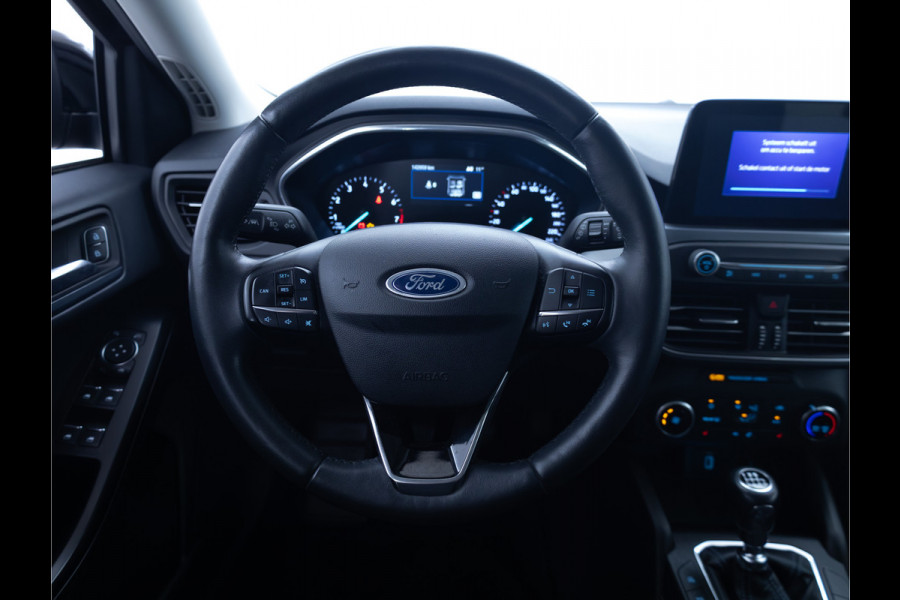 Ford FOCUS Wagon 1.0 EcoBoost Hybrid Active Buss. | Trekhaak | Stoel-, Stuur- & voorruitverw. | Cruise | All season banden, Navigatie, Parkeersensoren voor en achter