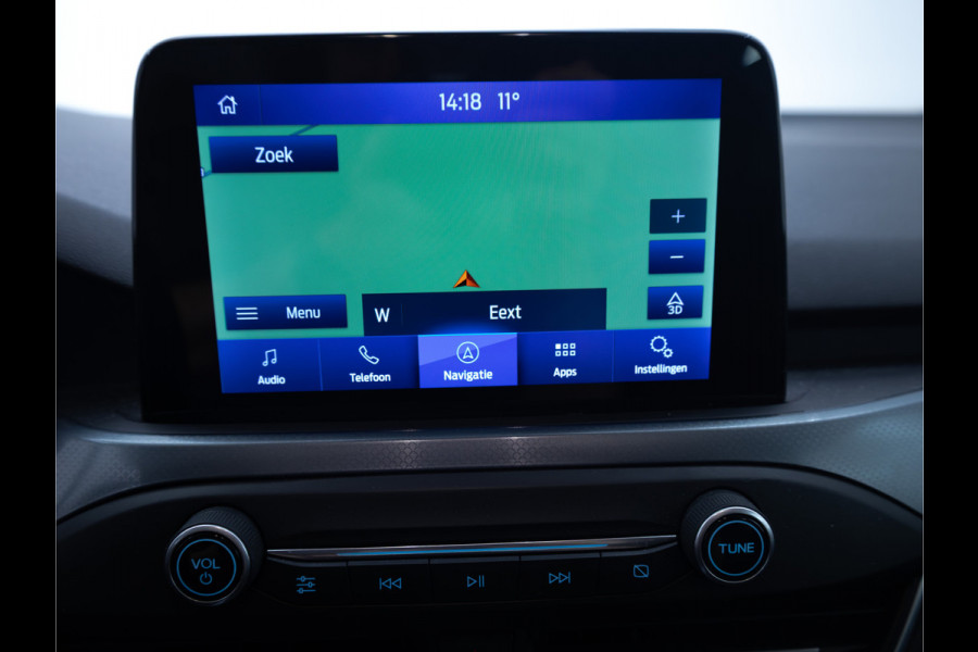 Ford FOCUS Wagon 1.0 EcoBoost Hybrid Active Buss. | Trekhaak | Stoel-, Stuur- & voorruitverw. | Cruise | All season banden, Navigatie, Parkeersensoren voor en achter