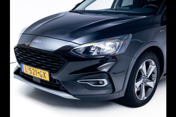 Ford FOCUS Wagon 1.0 EcoBoost Hybrid Active Buss. | Trekhaak | Stoel-, Stuur- & voorruitverw. | Cruise | All season banden, Navigatie, Parkeersensoren voor en achter