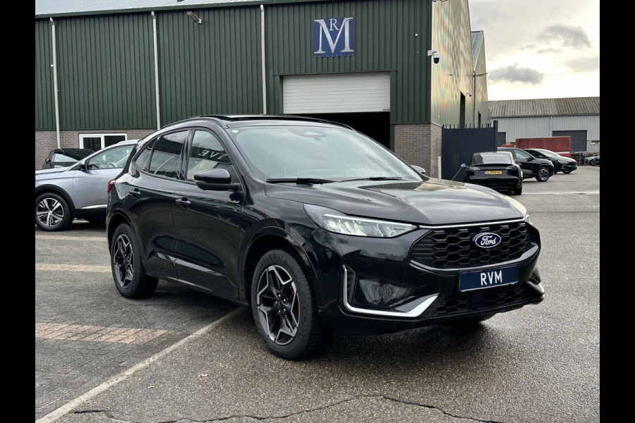 Ford Kuga 2.5 PHEV ST-Line X NIEUWE AUTO | FABRIEKSGARANTIE WINTERPACK | PANO | 360 CAMERA| ELEK. ACHTERKLEP| ACHTERBANK VERWARMD| STOEL + STUURVERWARMING| SUPER COMPLEET!