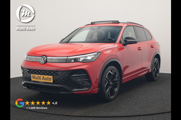 Volkswagen Tiguan 1.4 TSI eHybrid R-Line Business Plug In Hybrid 272pk Dealer O.H. PHEV | Trekhaak Af Fabriek | Panodak | Lederen Sportstoelen Massage & Memory & Ventilatie | 20"L.M | 360 Camera | Harman&Kardon | Adaptive Cruise | Stuur Verwarmd | IQ Light |