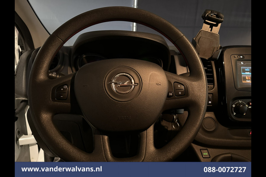 Opel Vivaro 1.6 CDTI 126pk L2H1 Euro6 Airco | Navigatie | LED | Cruisecontrol | Trekhaak Parkeersensoren, Bijrijdersbank