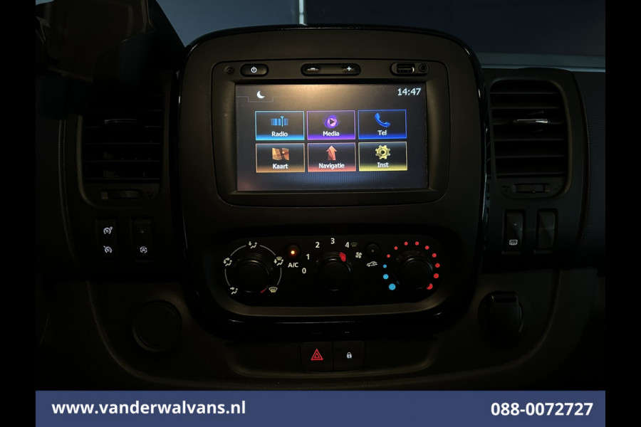 Opel Vivaro 1.6 CDTI 126pk L2H1 Euro6 Airco | Navigatie | LED | Cruisecontrol | Trekhaak Parkeersensoren, Bijrijdersbank