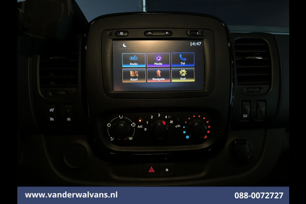 Opel Vivaro 1.6 CDTI 126pk L2H1 Euro6 Airco | Navigatie | LED | Cruisecontrol | Trekhaak Parkeersensoren, Bijrijdersbank