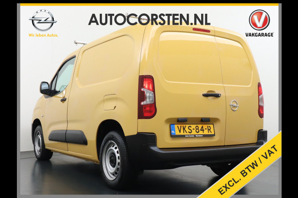 Opel Combo 1.5CDTI EURO6 3-Persoons Airco Cruise Control Bluetooth Elektr.ramen Elektr.spiegels+Verwarmd Centr.Vergr+ab. L1H1 Edition Schuifdeur Betonplex vloer Lat om Lat betimmering