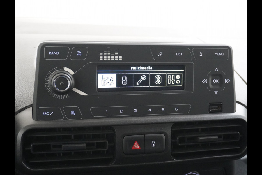 Opel Combo 1.5CDTI EURO6 3-Persoons Airco Cruise Control Bluetooth Elektr.ramen Elektr.spiegels+Verwarmd Centr.Vergr+ab. L1H1 Edition Schuifdeur Betonplex vloer Lat om Lat betimmering