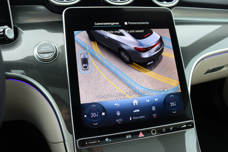 Mercedes-Benz CLE Coupé 200 AMG Line | Distronic | Memory | Burmester | Panoramadak | HUD | Digital Light | Verwarmd Stuurwiel | Surround Camera | Keyless Go | Nightpakket |