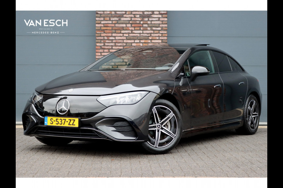 Mercedes-Benz EQE 350+ AMG Line 91 kWh | Panoramadak | Distronic | Rijassistentiepakket | Memory | Leder | Camera | Stoelverwarming V+A | Keyless Go | Nightpakket |
