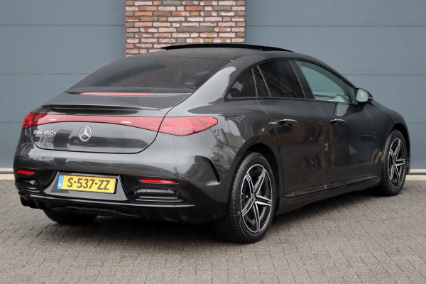 Mercedes-Benz EQE 350+ AMG Line 91 kWh | Panoramadak | Distronic | Rijassistentiepakket | Memory | Leder | Camera | Stoelverwarming V+A | Keyless Go | Nightpakket |