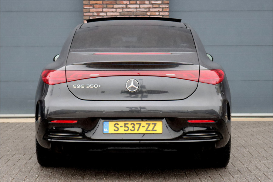 Mercedes-Benz EQE 350+ AMG Line 91 kWh | Panoramadak | Distronic | Rijassistentiepakket | Memory | Leder | Camera | Stoelverwarming V+A | Keyless Go | Nightpakket |