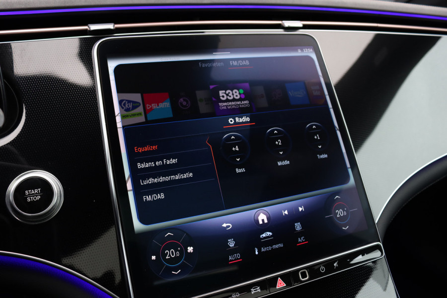 Mercedes-Benz EQE 350+ AMG Line 91 kWh | Panoramadak | Distronic | Rijassistentiepakket | Memory | Leder | Camera | Stoelverwarming V+A | Keyless Go | Nightpakket |