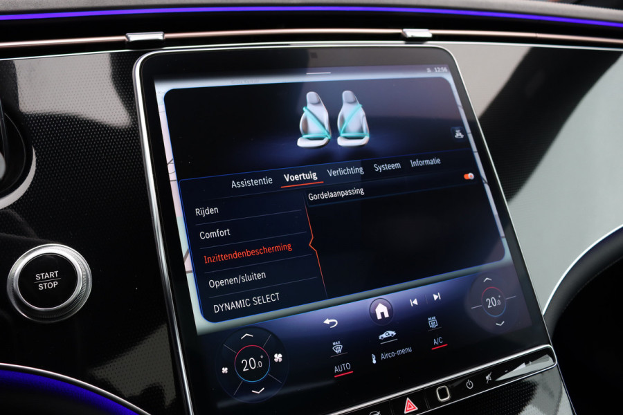 Mercedes-Benz EQE 350+ AMG Line 91 kWh | Panoramadak | Distronic | Rijassistentiepakket | Memory | Leder | Camera | Stoelverwarming V+A | Keyless Go | Nightpakket |
