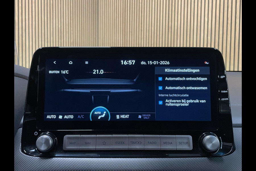 Hyundai Kona EV Fashion 64 kWh|100% SOH|FACELIFT|3-FASE|ACC|NAVI|CAMERA|CARPLAY|NAVI|NL- AUTO|NAP|INCL. BTW|1e EIG.|